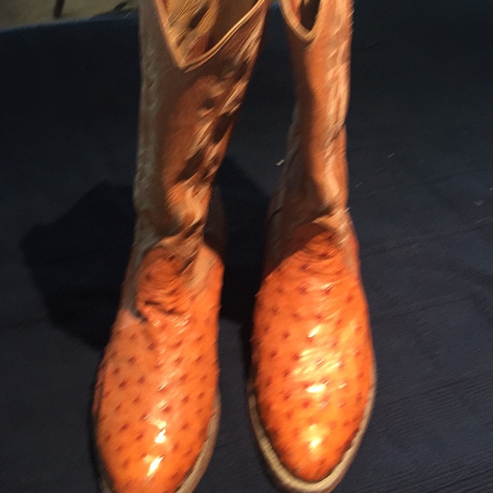 COWBOY BOOTS GENUINE OSTRICH